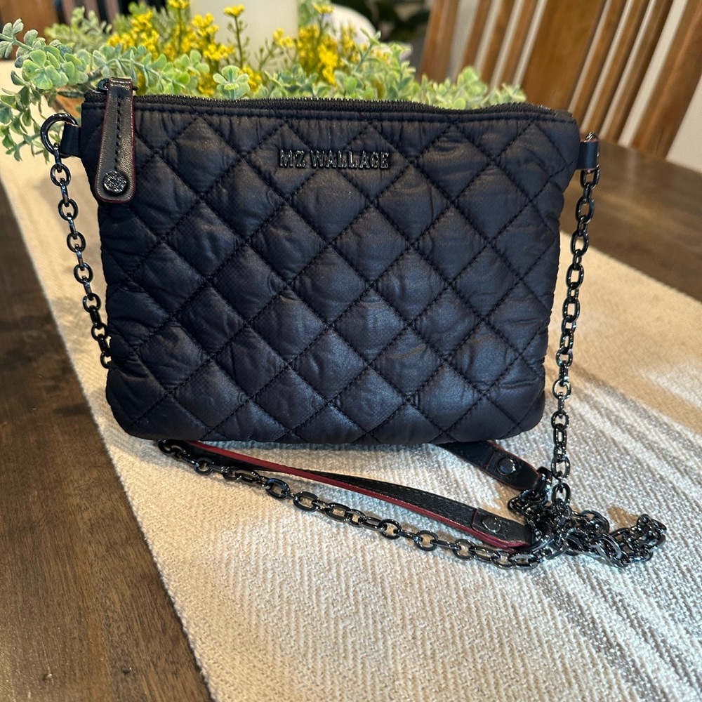 MZ Wallace Black Ruby Crossbody Bag